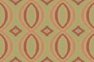 ikat damassé paisley broderie Contexte. ikat dessins géométrique ethnique Oriental modèle traditionnel. ikat aztèque style abstrait conception pour impression texture, tissu, sari, sari, tapis. vecteur
