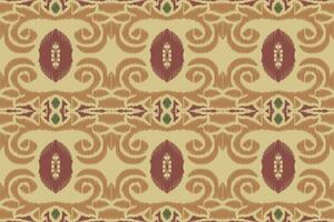 ikat damassé paisley broderie Contexte. ikat floral géométrique ethnique Oriental modèle traditionnel. ikat aztèque style abstrait conception pour impression texture, tissu, sari, sari, tapis. vecteur