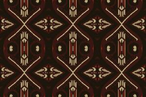 ikat damassé paisley broderie Contexte. ikat rayures géométrique ethnique Oriental modèle traditionnel.aztèque style abstrait vecteur illustration.design pour texture, tissu, vêtements, emballage, paréo.