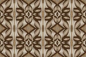 motif ikat floral paisley broderie Contexte. ikat dessins géométrique ethnique Oriental modèle traditionnel. ikat aztèque style abstrait conception pour impression texture, tissu, sari, sari, tapis. vecteur