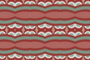 ikat sans couture modèle broderie Contexte. ikat dessins géométrique ethnique Oriental modèle traditionnel. ikat aztèque style abstrait conception pour impression texture, tissu, sari, sari, tapis. vecteur