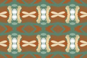 ikat floral paisley broderie Contexte. ikat modèle géométrique ethnique Oriental modèle traditionnel.aztèque style abstrait vecteur illustration.design pour texture, tissu, vêtements, emballage, paréo.