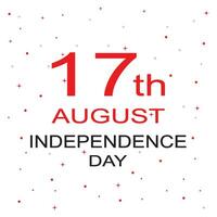 indépendance journée de Indonésie logo vecteur