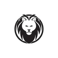 vecteur de logo tête de lion