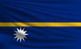 vecteur drapeau de nauru