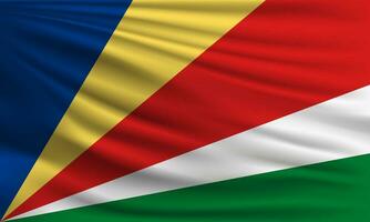 vecteur drapeau de les Seychelles