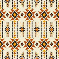 sud-ouest navajo coloré rayures modèle. ethnique sud-ouest géométrique rayures sans couture modèle. ethnique géométrique modèle utilisation pour tissu, textile, Accueil décoration éléments, tapisserie, emballage. vecteur