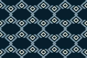 ethnique ikat en tissu modèle géométrique style.africain ikat broderie ethnique Oriental modèle bleu Contexte. abstrait, vecteur, illustration.texture, vêtements, cadre, décoration, tapis, motif. vecteur