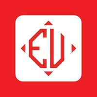 Créatif Facile initiale monogramme ev logo conceptions. vecteur
