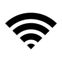 sans fil Wifi ou signe pour éloigné l'Internet accès icône vecteur sur blanc arrière-plan, plat style pour graphique et la toile conception