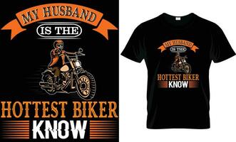 motard T-shirt conception. moto ancien, graphique, route voyage , t-shirt, typographie conception. vecteur