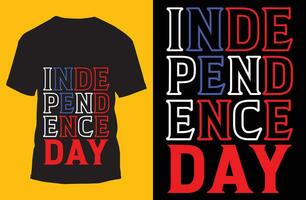 indépendance journée T-shirt conception vecteur éléments