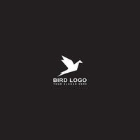 Facile oiseau logo conception vecteur