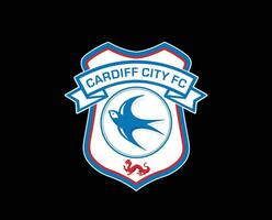 Cardiff ville club logo symbole premier ligue Football abstrait conception vecteur illustration avec noir Contexte