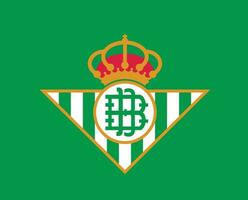 réel betis club logo symbole la liga Espagne Football abstrait conception vecteur illustration avec vert Contexte