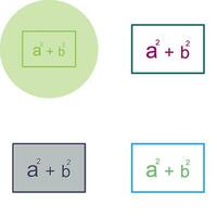 icône de vecteur de formule