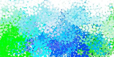 motif vectoriel bleu clair avec style polygonal