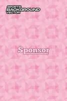 vecteur Contexte rose géométrique pour sport Jersey sublimation modèle texture