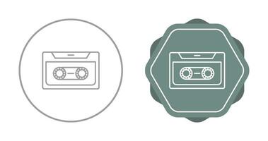 icône de vecteur de cassette