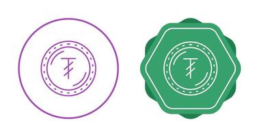 icône de vecteur de devise tugrik