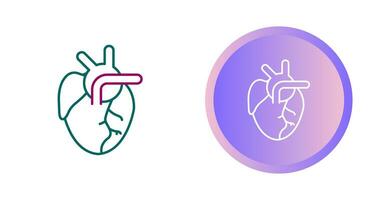 icône de vecteur de coeur médical