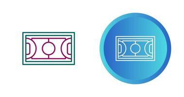 icône de vecteur de terrain de football