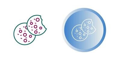 icône de vecteur de biscuit