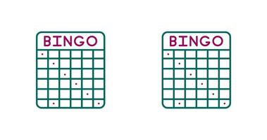 icône de vecteur de bingo