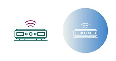 icône de vecteur de modem