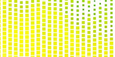 texture de vecteur jaune vert clair dans un style rectangulaire