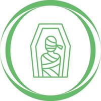 icône de vecteur de momie