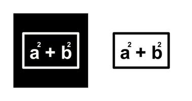 icône de vecteur de formule