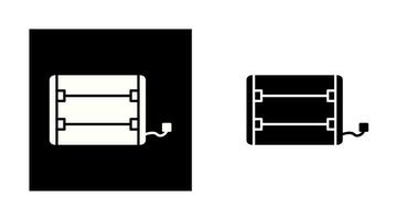 icône de vecteur de chauffage électrique