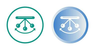 icône de vecteur de pendule