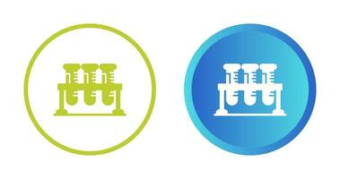 icône de vecteur de tube à essai