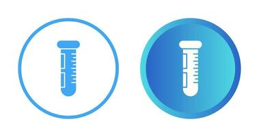 icône de vecteur de tube à essai