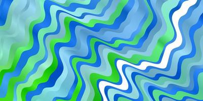 fond de vecteur vert bleu clair avec des lignes pliées