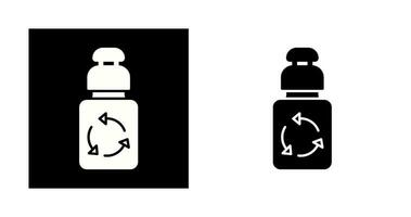 icône de vecteur de bouteille écologique