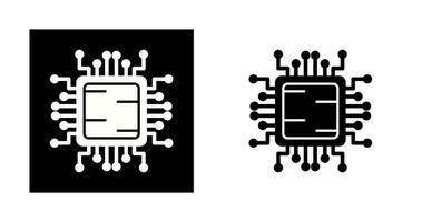 icône de vecteur de processeur