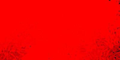 toile de fond de vecteur rouge clair avec des lignes de triangles
