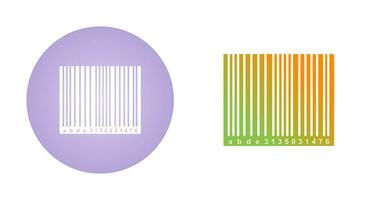 icône de vecteur de code à barres