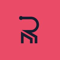 lettre r logo conception élément avec moderne Créatif concept vecteur