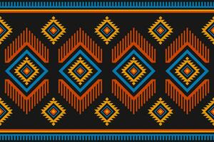 tapis motif tribal art. motif géométrique sans couture ethnique traditionnel. style américain, mexicain. vecteur