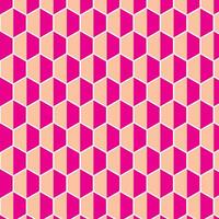 abstrait géométrique rose hexagone modèle, parfait pour arrière-plan, fond d'écran vecteur