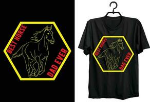 cheval T-shirt conception. typographie, coutume, vecteur T-shirt conception. cheval T-shirt conception pour cheval les amoureux et cheval atteindre tournoi.