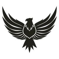 logo ailes d'aigle vecteur