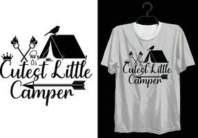 camping T-shirt conception. marrant cadeau camping T-shirt conception pour camp les amoureux. typographie, coutume, vecteur T-shirt conception. monde tout campeur T-shirt conception pour aventure