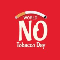 illustration vectorielle d & # 39; un fond pour la journée mondiale sans tabac vecteur