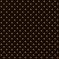 noir et Orange sans couture polka point modèle vecteur