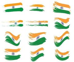 de fête illustration de indépendance journée dans Inde fête sur août 15. vecteur conception éléments de le nationale journée. vacances graphique Icônes. nationale journée